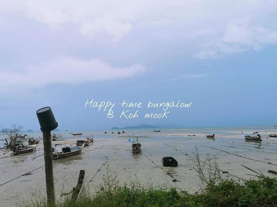 Kohmook Happy Time Bungalow เกาะมุก ภายนอก รูปภาพ